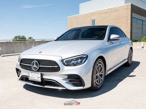 Used 2021 Mercedes-Benz E 350 4MATIC Sedan w/ Premium Package image 3