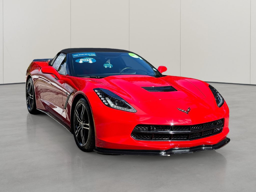 Used 2016 Chevrolet Corvette Stingray Convertible w/ 2LT Preferred Equipment Group RWD image 7