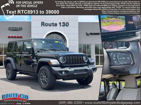 Used 2025 Jeep Wrangler Unlimited Sport AWD/4WD image 1