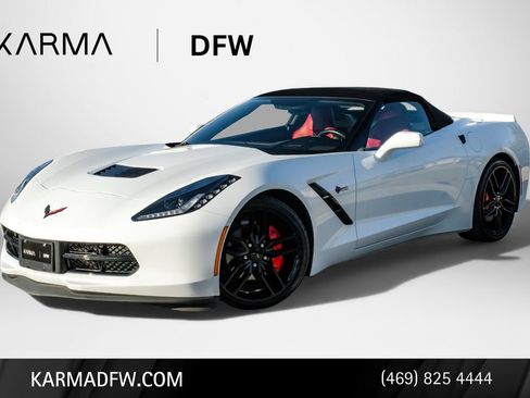 Used 2016 Chevrolet Corvette Stingray Convertible w/ 2LT Preferred Equipment Group image 1