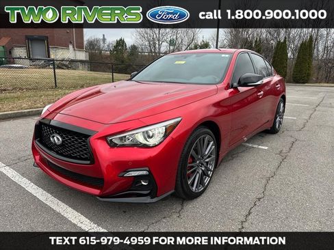 Used 2024 INFINITI Q50 Red Sport 400 image 1