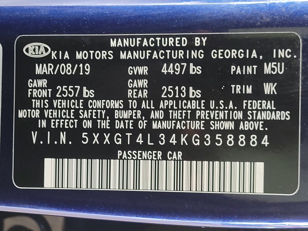 Used 2019 Kia Optima S FWD image 33