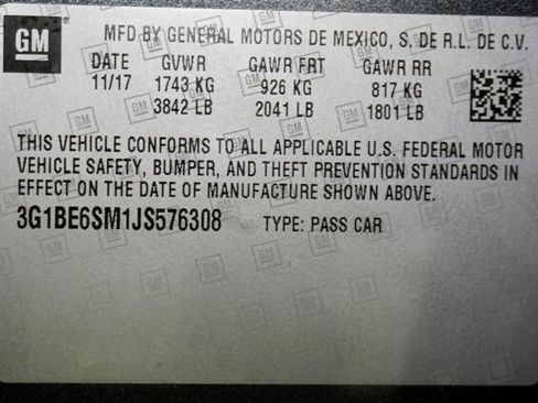 Used 2018 Chevrolet Cruze LT w/ Convenience Package FWD image 46