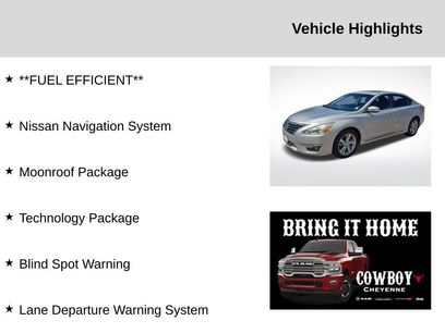 Used 2015 Nissan Altima 2.5 SL w/ Technology Package