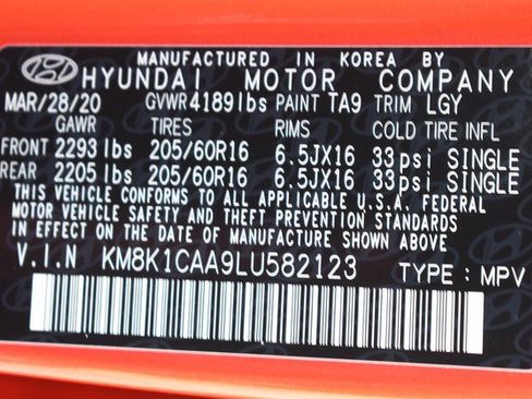 Used 2020 Hyundai Kona SE AWD/4WD image 33