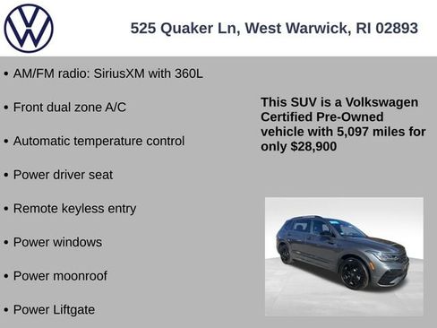 Certified 2024 Volkswagen Tiguan SE R-Line image 7