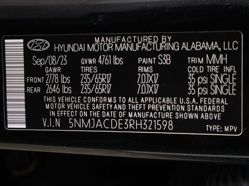 Certified 2024 Hyundai Tucson SE image 40