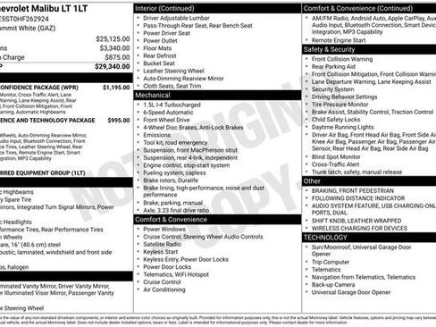 Used 2017 Chevrolet Malibu LT w/ Driver Confidence Package image 15