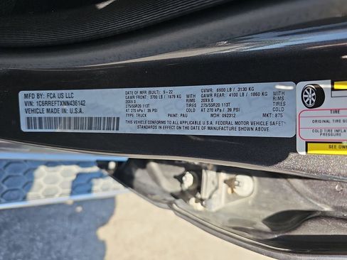Used 2022 RAM 1500 Big Horn RWD image 36