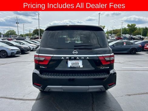 Used 2023 Nissan Armada Platinum w/ Captain's Chairs Package RWD image 21