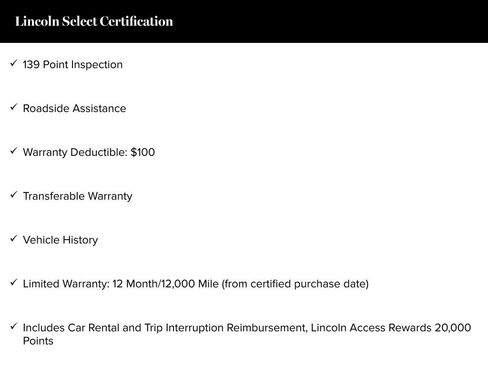 Certified 2022 Lincoln Nautilus Reserve w/ Equipment Group 201A image 65