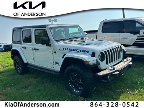 Used 2023 Jeep Wrangler Unlimited Rubicon 4xe w/ Steel Bumper Group AWD/4WD image 1