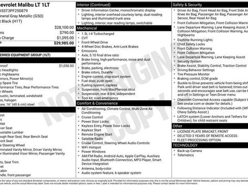 Used 2023 Chevrolet Malibu LT FWD image 23