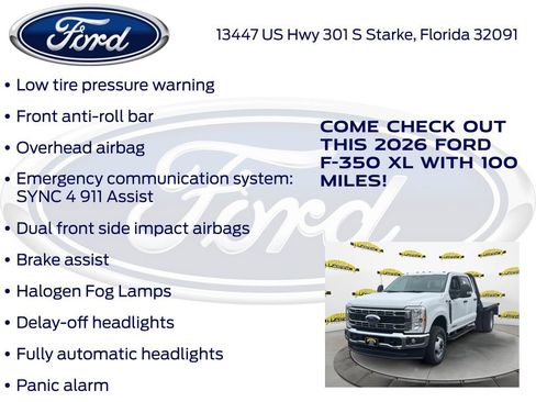 New 2026 Ford F350 XL w/ XL Chrome Package AWD/4WD image 30