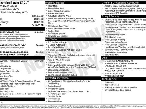 Used 2024 Chevrolet Blazer LT w/ Convenience Package FWD image 24