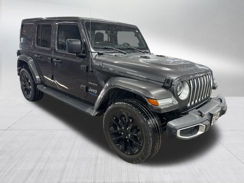 Used 2021 Jeep Wrangler Unlimited Sahara w/ Cold Weather Group image 3