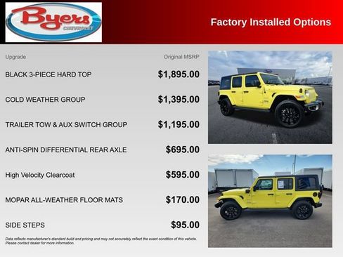 Used 2023 Jeep Wrangler Unlimited Sahara w/ Cold Weather Group AWD/4WD image 10