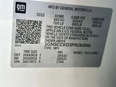 Used 2023 Chevrolet Suburban LT image 44