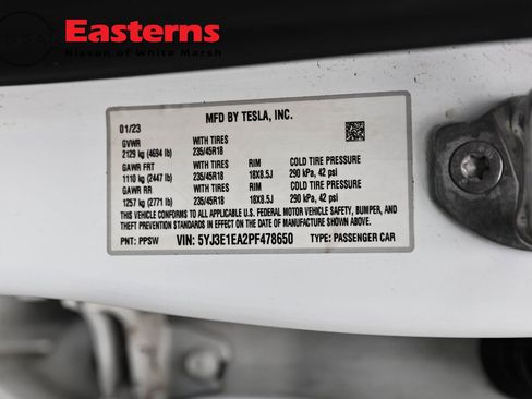 Used 2023 Tesla Model 3 Standard Range image 31