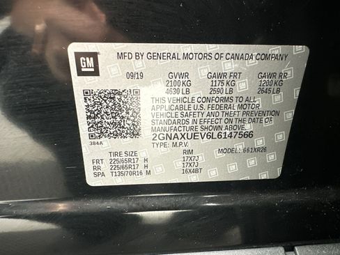 Certified 2020 Chevrolet Equinox LT image 21