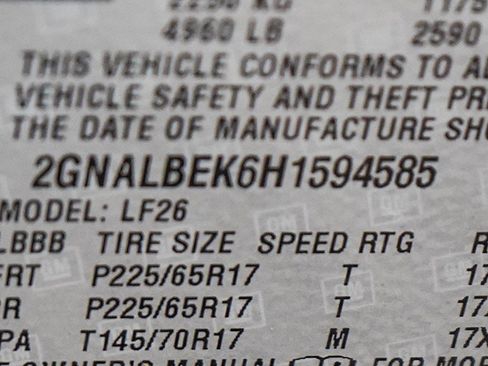 Used 2017 Chevrolet Equinox LS FWD image 27