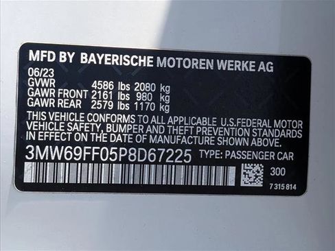 Certified 2023 BMW 330i Sedan w/ Driving Assistance Package RWD image 20