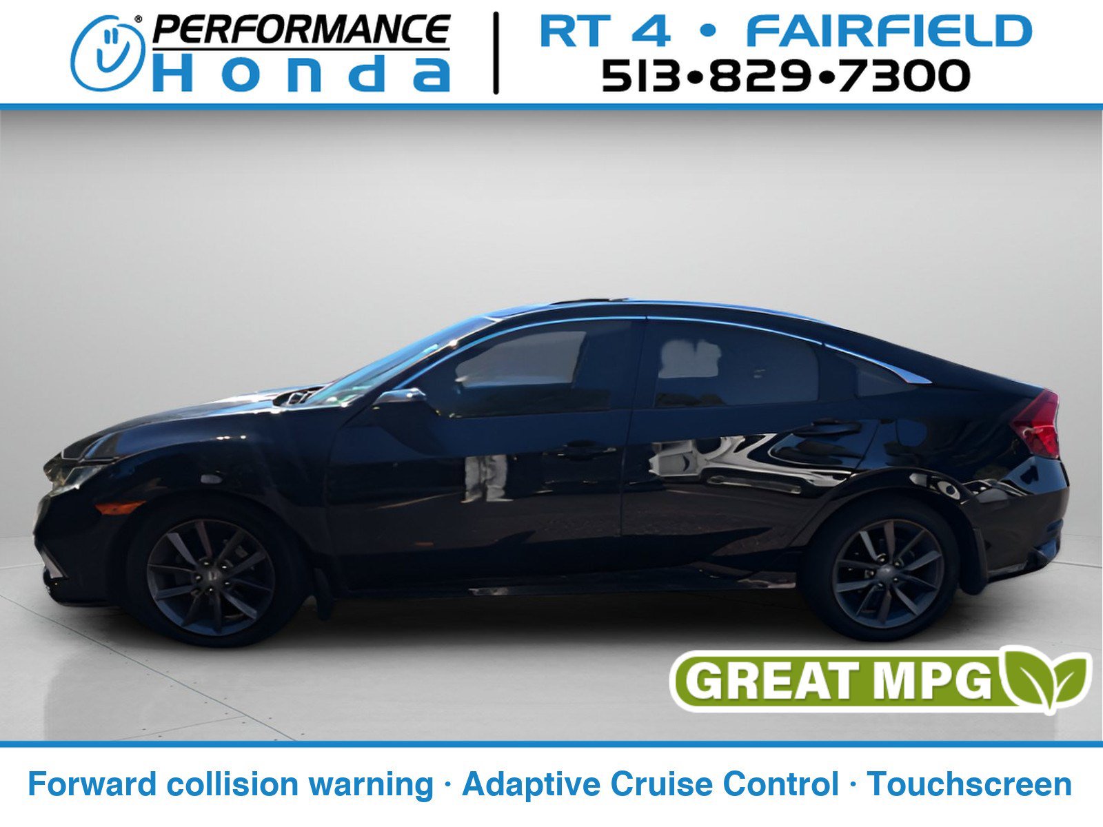 Used 2021 Honda Civic EX image 1