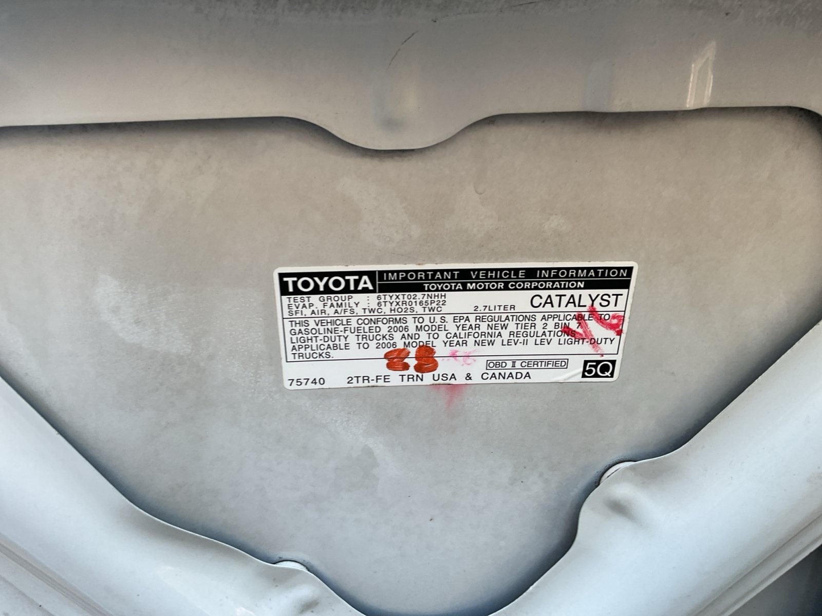 Used 2006 Toyota Tacoma 2WD Regular Cab image 20