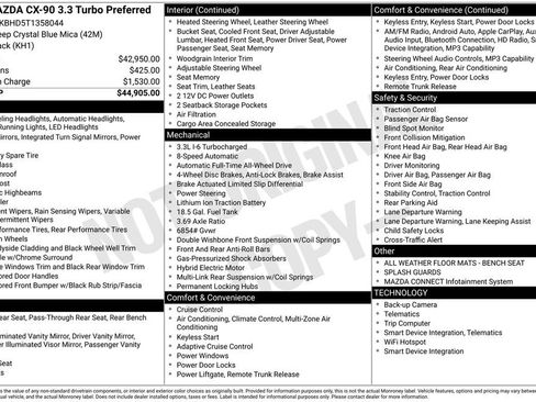 New 2026 MAZDA CX-90 3.3 Turbo w/ Preferred Package image 6