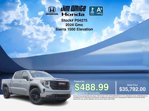 Used 2024 GMC Sierra 1500 Elevation AWD/4WD image 3