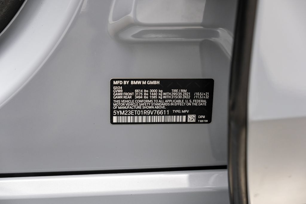 Used 2024 BMW X6 M Competition w/ Executive Package AWD/4WD image 81