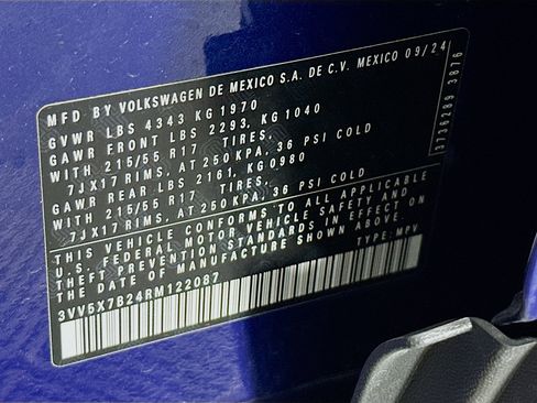 Used 2024 Volkswagen Taos S image 12