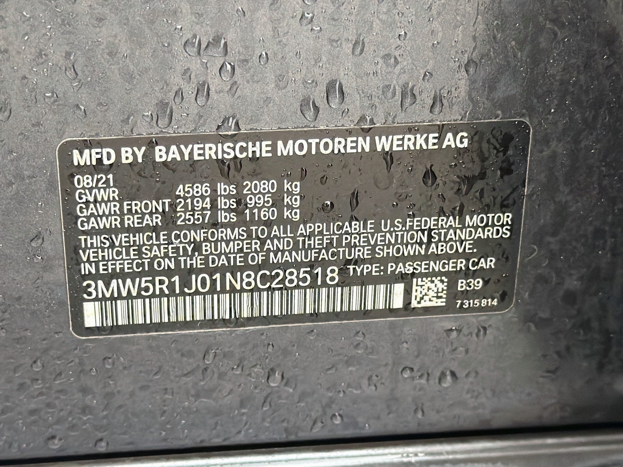 Used 2022 BMW 330i Sedan w/ Premium Package RWD image 43