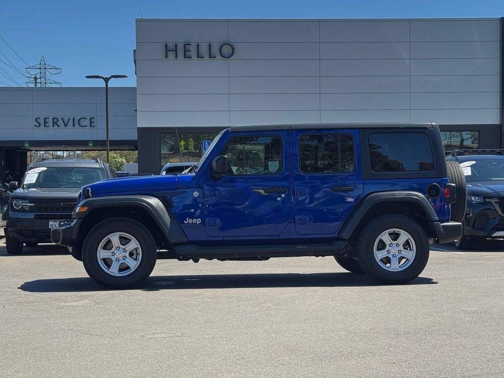 Used 2018 Jeep Wrangler Unlimited Sport S AWD/4WD image 7