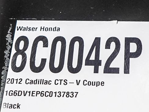 Used 2012 Cadillac CTS V RWD image 29