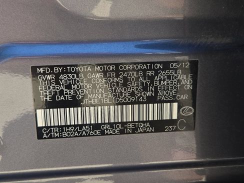 Used 2013 Lexus GS 350 w/ Luxury Pkg RWD image 27