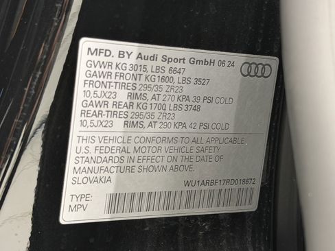 Used 2024 Audi RS Q8 4.0T image 58