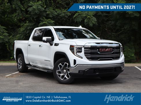 Used 2024 GMC Sierra 1500 SLT w/ Max Trailering Package AWD/4WD image 1