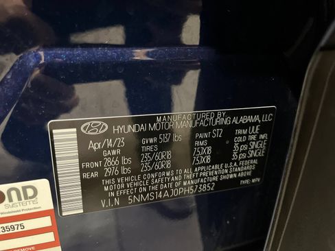Used 2023 Hyundai Santa Fe SE FWD image 26