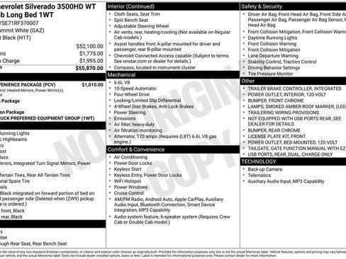 Certified 2024 Chevrolet Silverado 3500 W/T w/ WT Convenience Package AWD/4WD image 5
