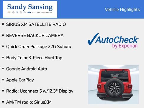 Used 2025 Jeep Wrangler Unlimited Sahara AWD/4WD image 7