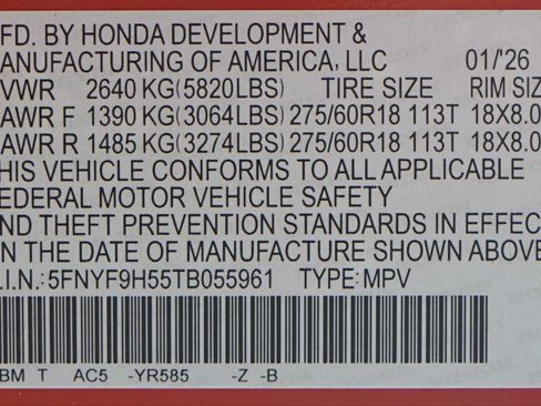 New 2026 Honda Passport TrailSport image 21