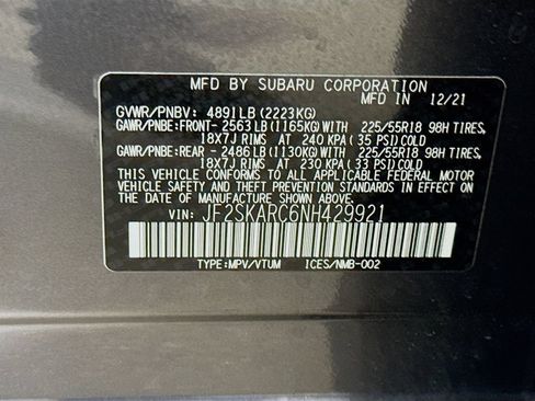 Used 2022 Subaru Forester Touring w/ Popular Package #3 AWD/4WD image 31