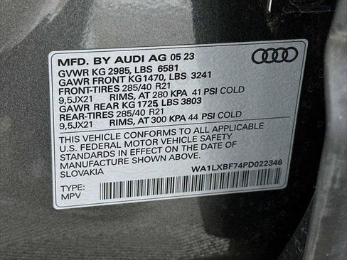 Certified 2023 Audi Q7 3.0T Premium Plus w/ Premium Plus Package AWD/4WD image 32