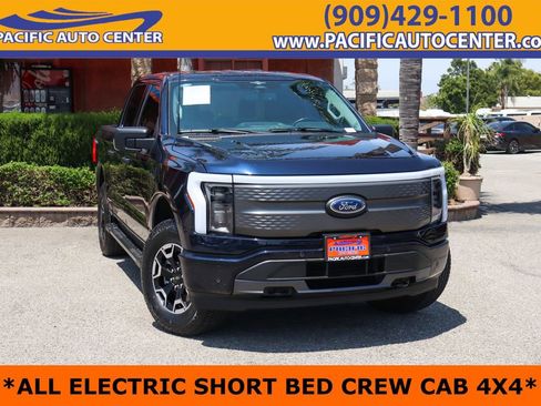Used 2023 Ford F150 Lightning XLT w/ Tow Technology Package AWD/4WD image 1
