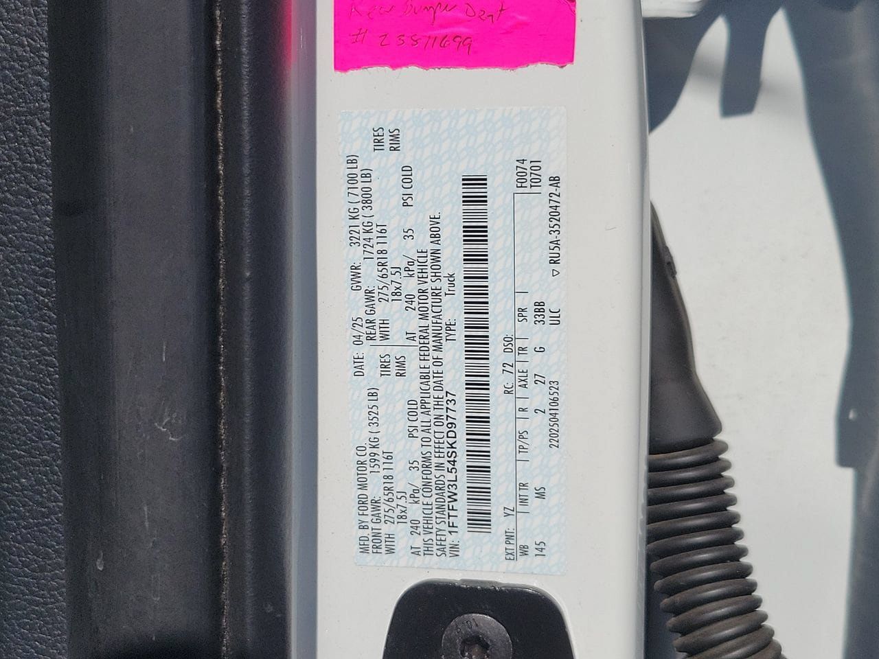 Used 2025 Ford F150 XLT w/ Equipment Group 301A Standard AWD/4WD image 30