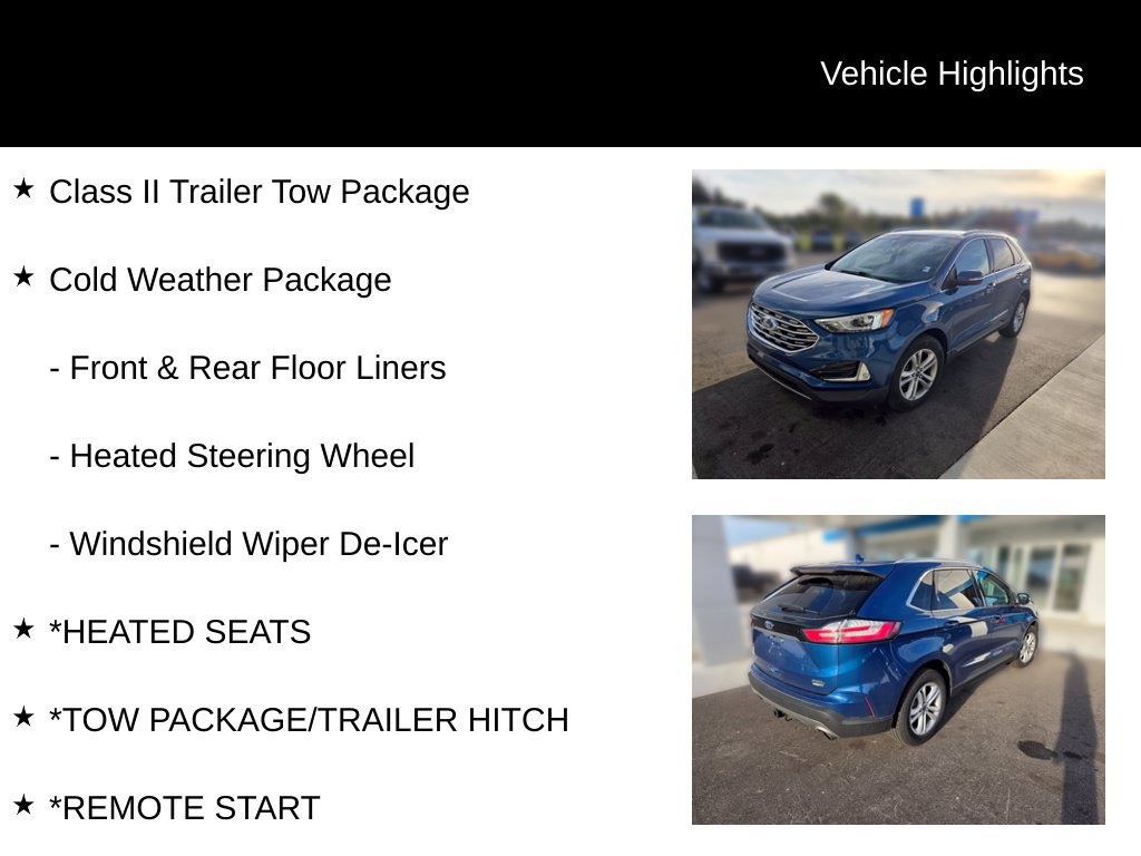 Used 2020 Ford Edge SEL w/ Convenience Package AWD/4WD image 5
