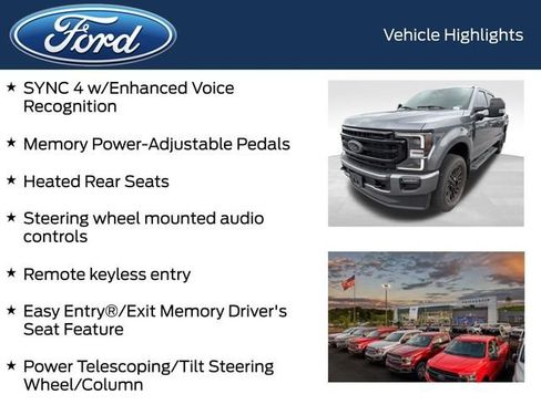 Used 2022 Ford F250 Lariat w/ Black Appearance Package AWD/4WD image 9