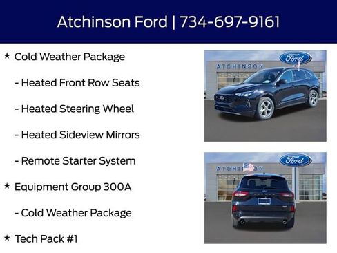 Certified 2024 Ford Escape ST-Line w/ Tech Pack #1 image 12