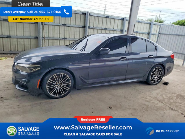 Used 2017 BMW 540i RWD image 1